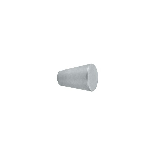 KC20U26D Cone Cabinet Knob Brushed Chrome, 10PK
